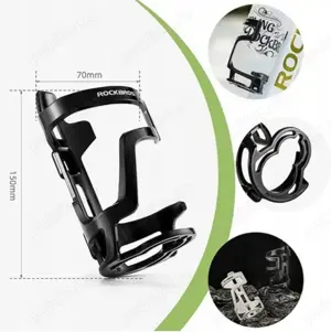 Suport policarbonat bidon sticlă hidratare cadru bicicleta mtb cursiera Rockbros  - imagine 2