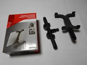 Suport auto cu fixare la tetiera scaun, universal, pentru tableta   telefon   iPad