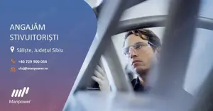 Angajam URGENT Stivuitorist in Saliste, Jud. Sibiu
