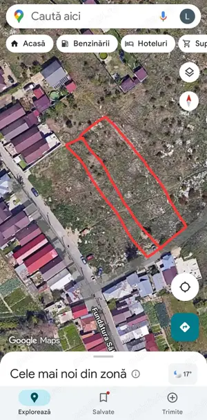 Teren intravilan Penny Market Broșteni