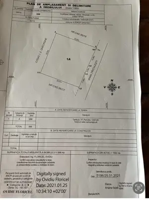 3 loturi teren intravilan -comuna vlădesti ,strada Țânțurești,Vâlcea - imagine 2