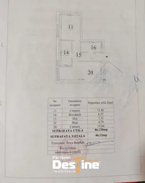 CUG - Ideal Residence, Apartament 2 camere 46,12 MP+LOC DE PARCARE - imagine 16