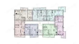 Apartament spațios cu 3 camere și terasă de 5.52 m ,în Mangalia la doar 800m de plajă. - imagine 6