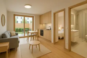 Apartament cu 2 camere și terasă de 6.11 m , în Mangalia    Casa Cristian ,la doar 800m de plajă. - imagine 7