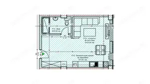 Studio de vânzare în Mangalia, în cadrul ansamblului  Casa Cristian    la doar 800m de plajă - imagine 4