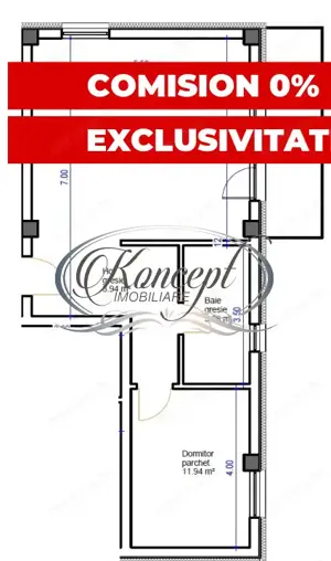 Apartament pe str. Sub Cetate, TVA si finisaje incluse in pret - imagine 2
