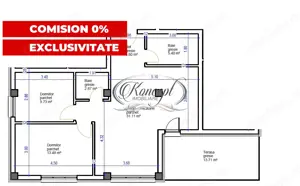 Apartament pe str. Sub Cetate, TVA si finisaje incluse in pret - imagine 2