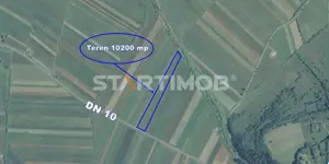 Teren cu front la DN 10 Teliu - imagine 3