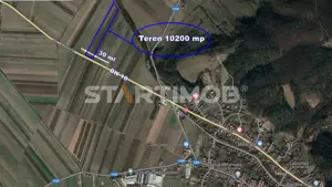 Teren cu front la DN 10 Teliu