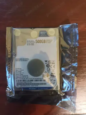 Vand hdd 500gb wd blue