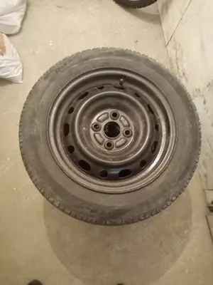 Vand roti iarna mazda 2 4x100 54 mm 175 65 14 m+s jante tabla - imagine 7