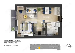 Studio | My Place | Pipera | 47mpsc | TVA 9% - imagine 4