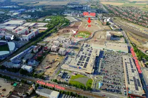 Teren de vânzare pe colț, cu deschidere dublă – 40 m front stradal