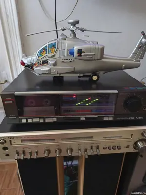 Deck Aiwa f 250 + 50 casete audio