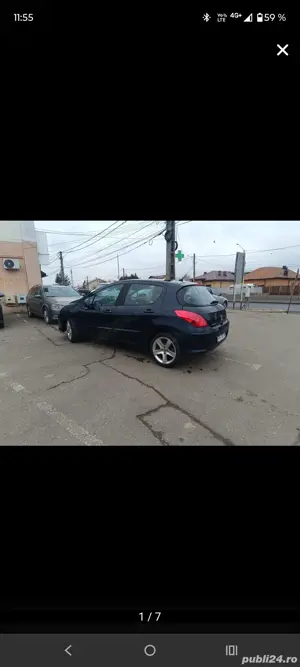 Peugeot 308 1.6.benz..an 2009 variante.. - imagine 2