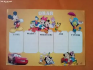 7 Orare de școală, diverse  formate - imagine 4