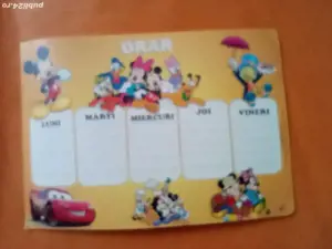 7 Orare de școală, diverse  formate - imagine 2