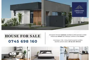 Vila moderna parter, eficienta energetic Via Carmina Arad, comision 0