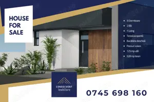 Vila moderna parter, eficienta energetic Via Carmina Arad, comision 0 - imagine 5