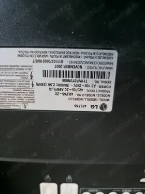 set 2 difuzoare eab3377510 8ohm 10w de pe tv LG 42lf65 - imagine 4