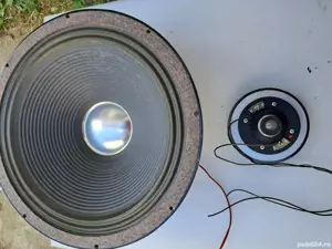 RCF original  set driver si difuzor 15 inch 300w  - imagine 3