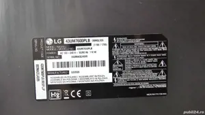 LG UM7600 display spart - imagine 3