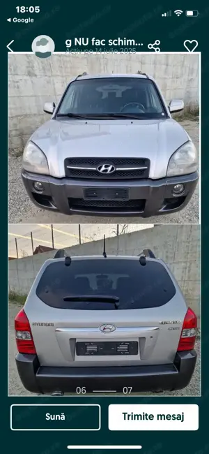 Motor hyundai tucson 2.0 i 2009 - imagine 2