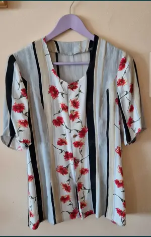 Camasa din viscoza , lucrata pe comanda