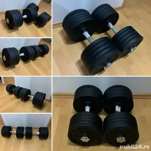 Set Gantere din Metal - 106 kg
