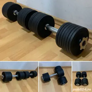 Set gantere metal - 33 kg