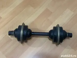 33 kg -  Gantere din metal - fixe   reglabile 13kg + 11,5kg + 8,5kg