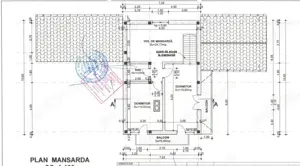 Casa la rosu cu 1000 mp teren in com Munteni, parter și mansarda - imagine 19