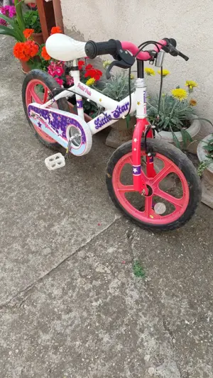 Vind bicicleta pentru fete cu roti de 16 inch  - imagine 2