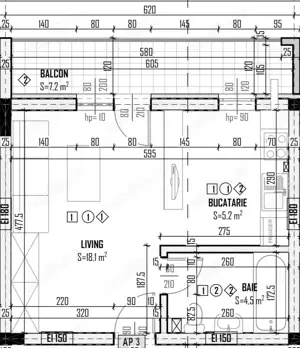 Vand apartament 2 camere, decomandat, in turnu măgurele, teleorman