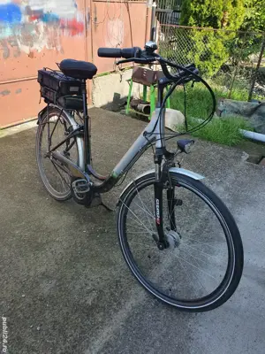 Bicicleta electrica in stare buna cu acumulator chei antifurt