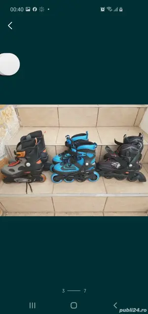 Role, patine cu rotile, roti ajutatoare bicicleta