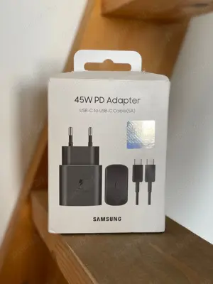 Incarcator Samsung 45W + cablu 5A, nou
