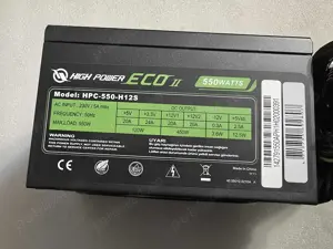 Sursa Sirtec ECO II HPC-550-H12S, 550W, ATX 2.3, PFC activ