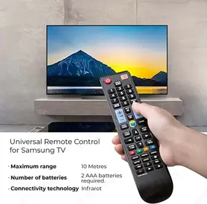 Telcomanda universala pentru TV Samsung, 3D, Smart, LCD, LED, QLED Plasma - imagine 4