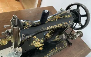Masina de cusut Kyser vintage - peste 100 ani - imagine 4