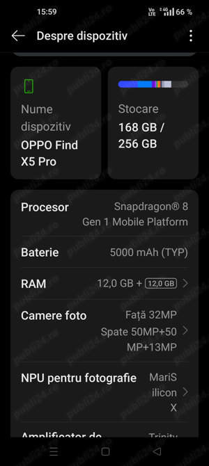 Oppo find x5Pro 256GB - imagine 2