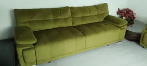 Canapea California Lem's 4 locuri extensibila culoare Tiffany 9 Olive