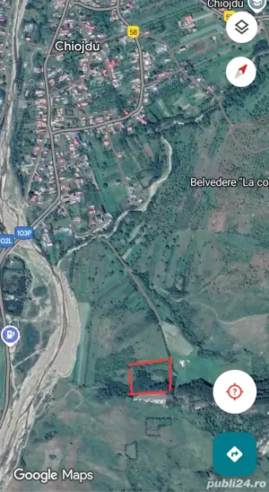 vand teren comuna chiojdu 