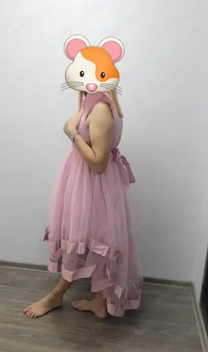 Rochie fete cu trena marca Shein - imagine 5