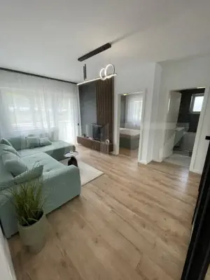 Apartament mobilat si utilat, bucatarie separata, parcare subterana, zona Terra - imagine 2