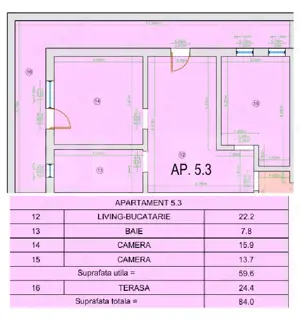 Apartament finisat, bloc nou, 3 camere, zona Vivo - imagine 6