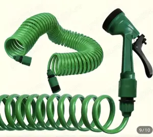 Furtun de grădină retrabil Presiune ridicată 15m , ușor, durabil + cadou cap metalic