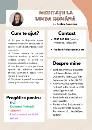 Meditații la Limba și Literatura română