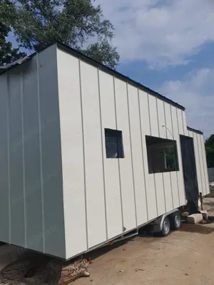 Tiny House la Roșu pe Trailer "PROMOTIE" - imagine 6