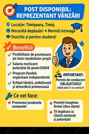 Agenti de vanzari categoria b